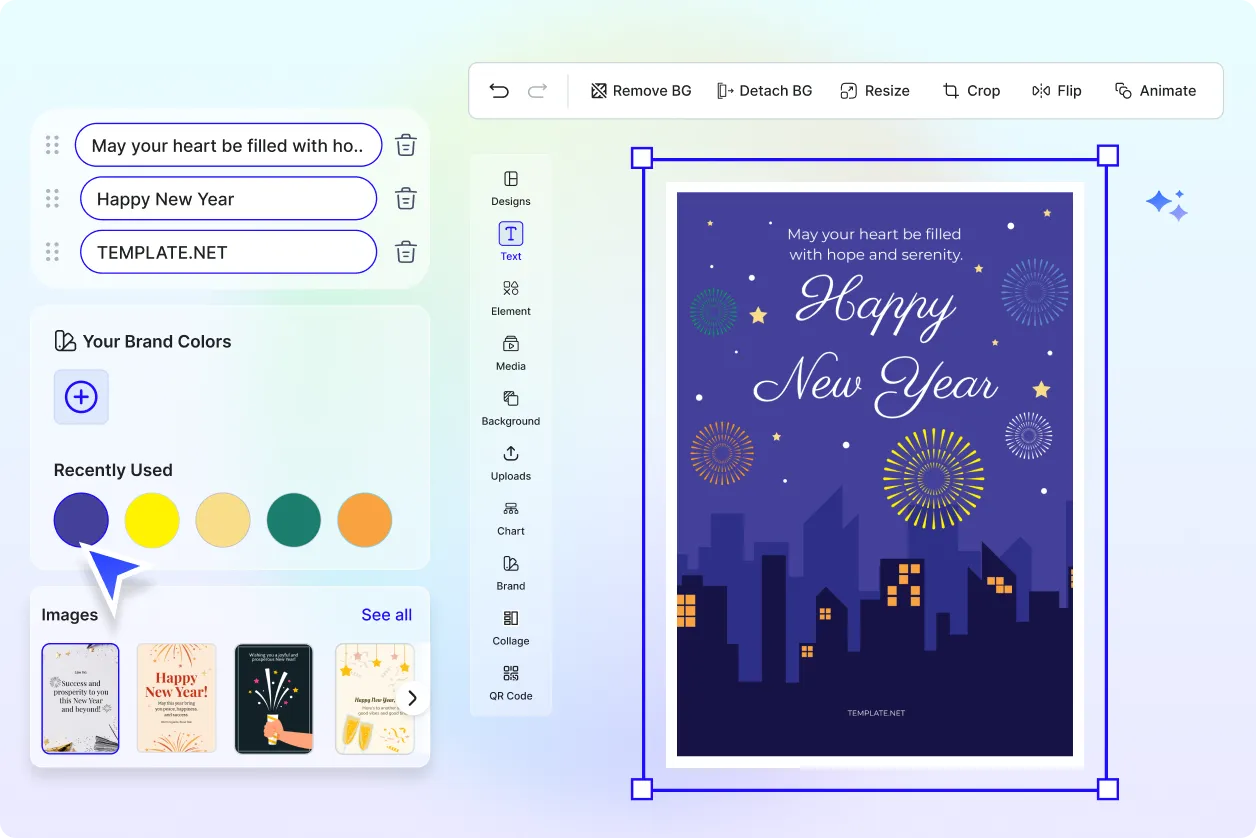 Free AI Happy New Year Wishes Generator, Free New Year Message Maker Online